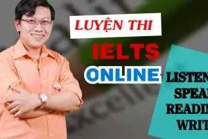 Luyện thi IELTS online: listening, speaking, reading, writing