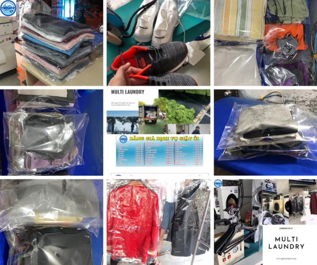 Da Nang Laundry Multi nhận giặt nhiều loại trang phục với mọi số lượng